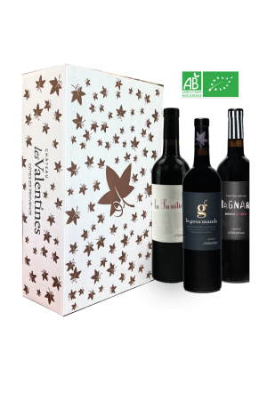 Coffret 3 bouteilles Rouges d'Exception 