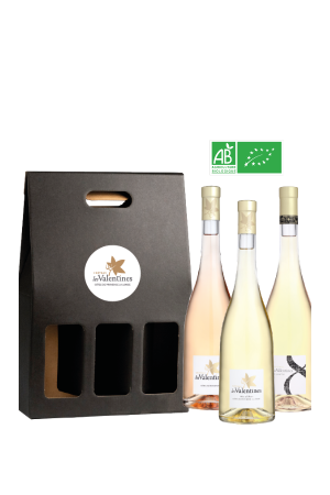 Coffret 3 bouteilles Slection vins blancs et ross